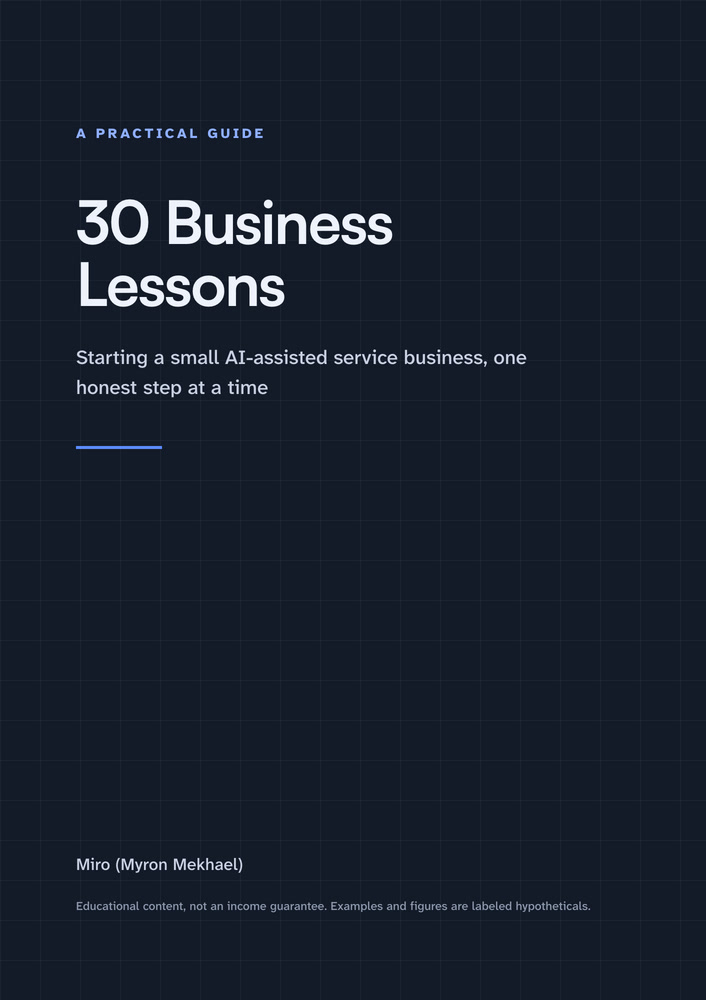 30 Business Lessons